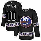 Customized Men's New York Islanders Black Team Logos Fashion Adidas Jersey,baseball caps,new era cap wholesale,wholesale hats